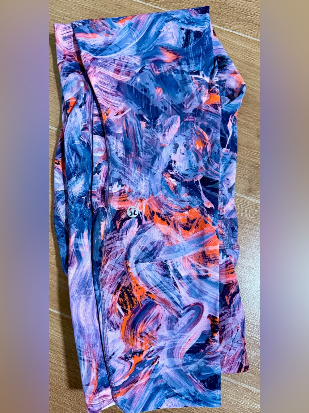 Lululemon Base Pace High-Rise Tights 25" - Atmospheric Purple Multi (Size 8)